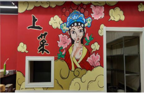 德化墙体彩绘的发展和应用